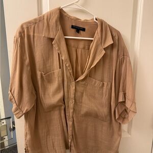 Banana Republic Light Brown Shirt